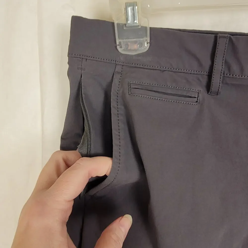 J.crew grey Stretch 770 Straight chino pants size 33/32 Preppy Minimal Casual
